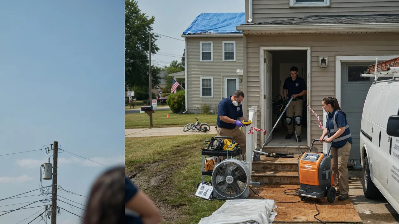 Water Damage Repair in Mcleod, TX near me
